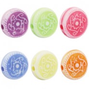 Acryl kralen 10mm Summer Mix Multicolour